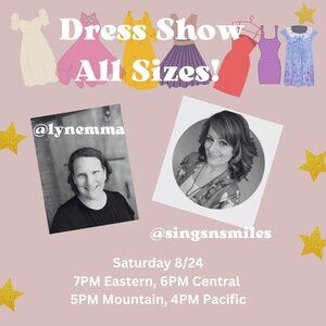 Ruthie and Lyn Dress Show!